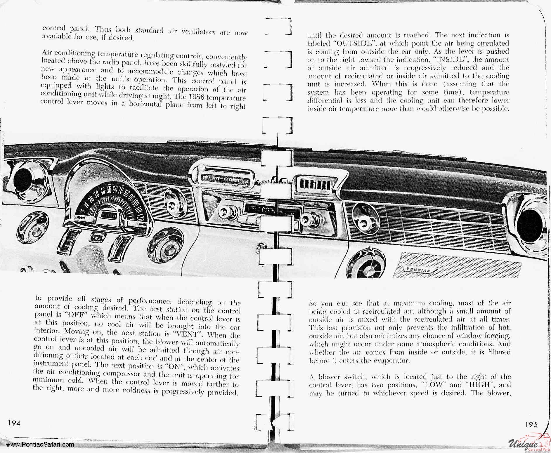 1956 Pontiac Facts Book Page 54